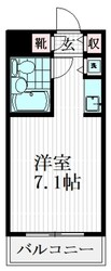 ナズ中馬込レックスの物件間取画像